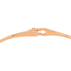 Bracelet Jonc DINH VAN "Serrure" en or rose et diamant