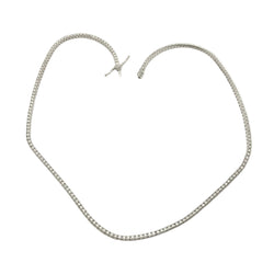 Collier Rivière en or blanc et diamants