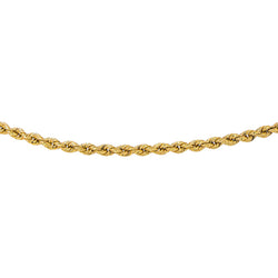 Collier Maille Corde Or jaune