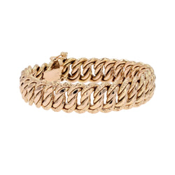 Bracelet Maille en or rose