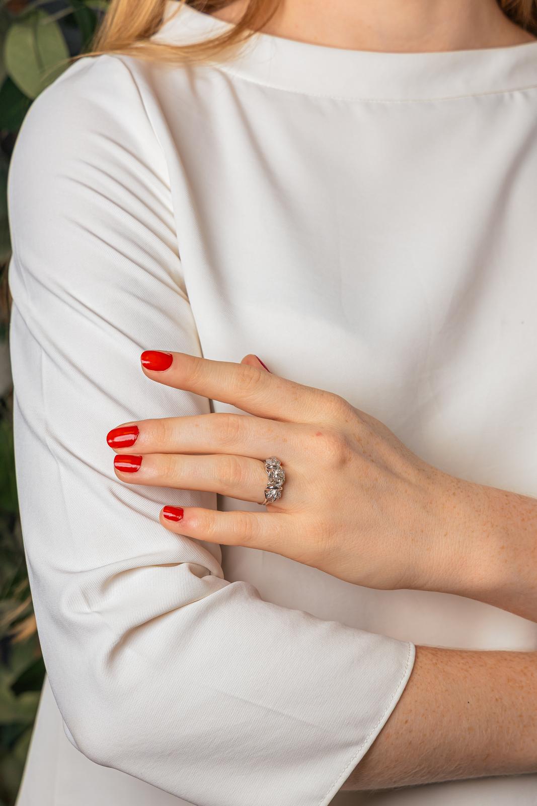 Bague Or blanc Diamant