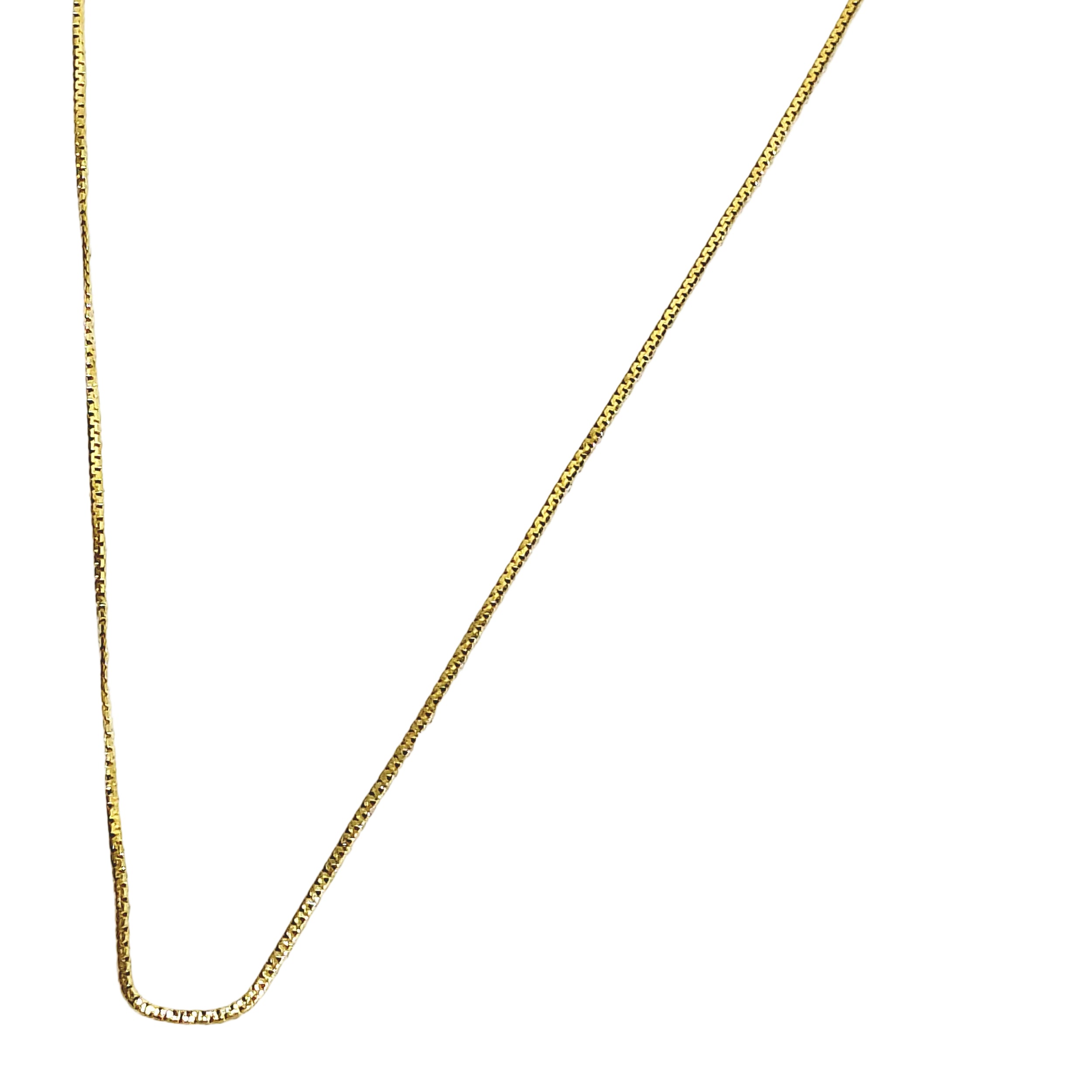 Collier Chaîne en or champagne