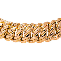 Bracelet Maille américaine Or rose