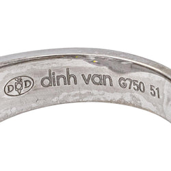 Dinh Van Bague Menottes Or blanc Diamant