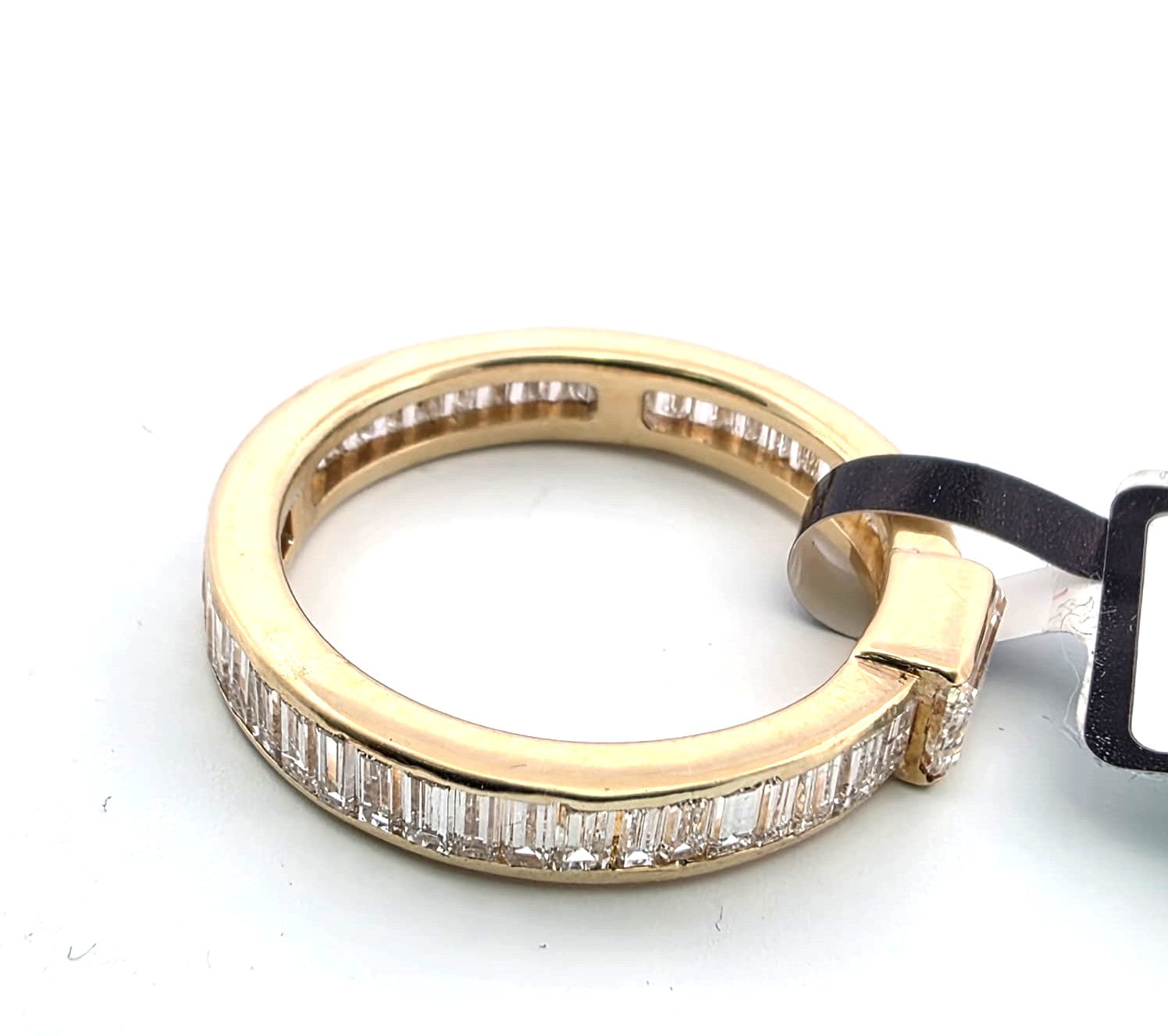 Bague Alliance VERETTA en or jaune et diamants