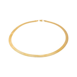 Collier Maille miroir Or jaune