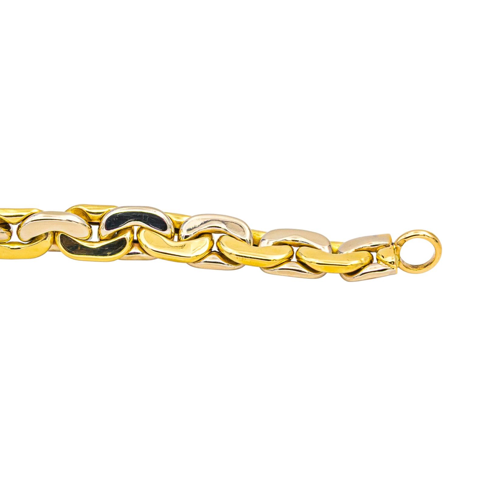 Collier Maille haricot Or jaune