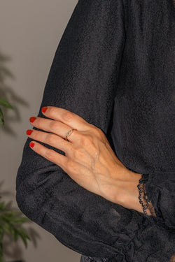 Messika Bague Move Uno Or rose Diamant