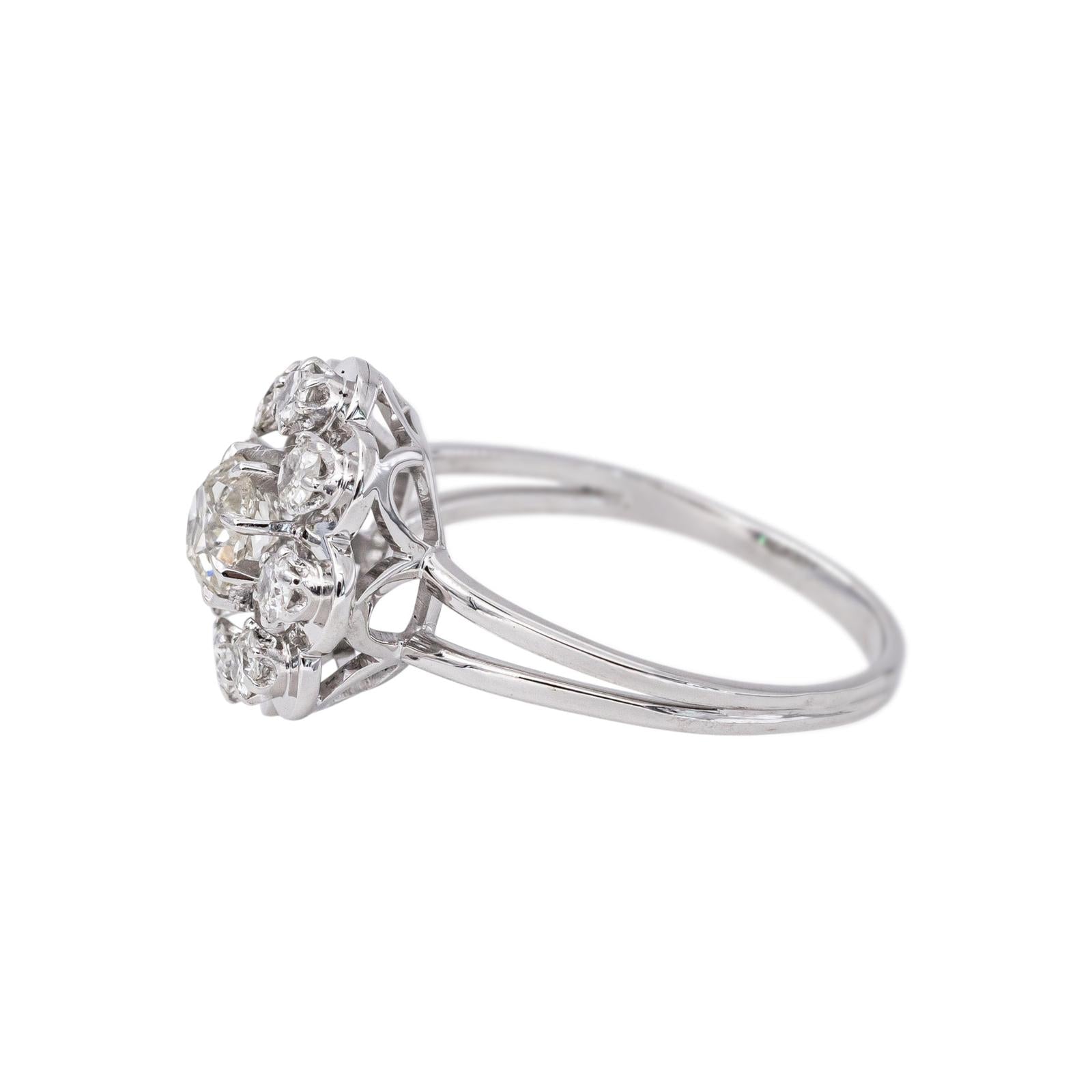 Bague Or blanc Diamant