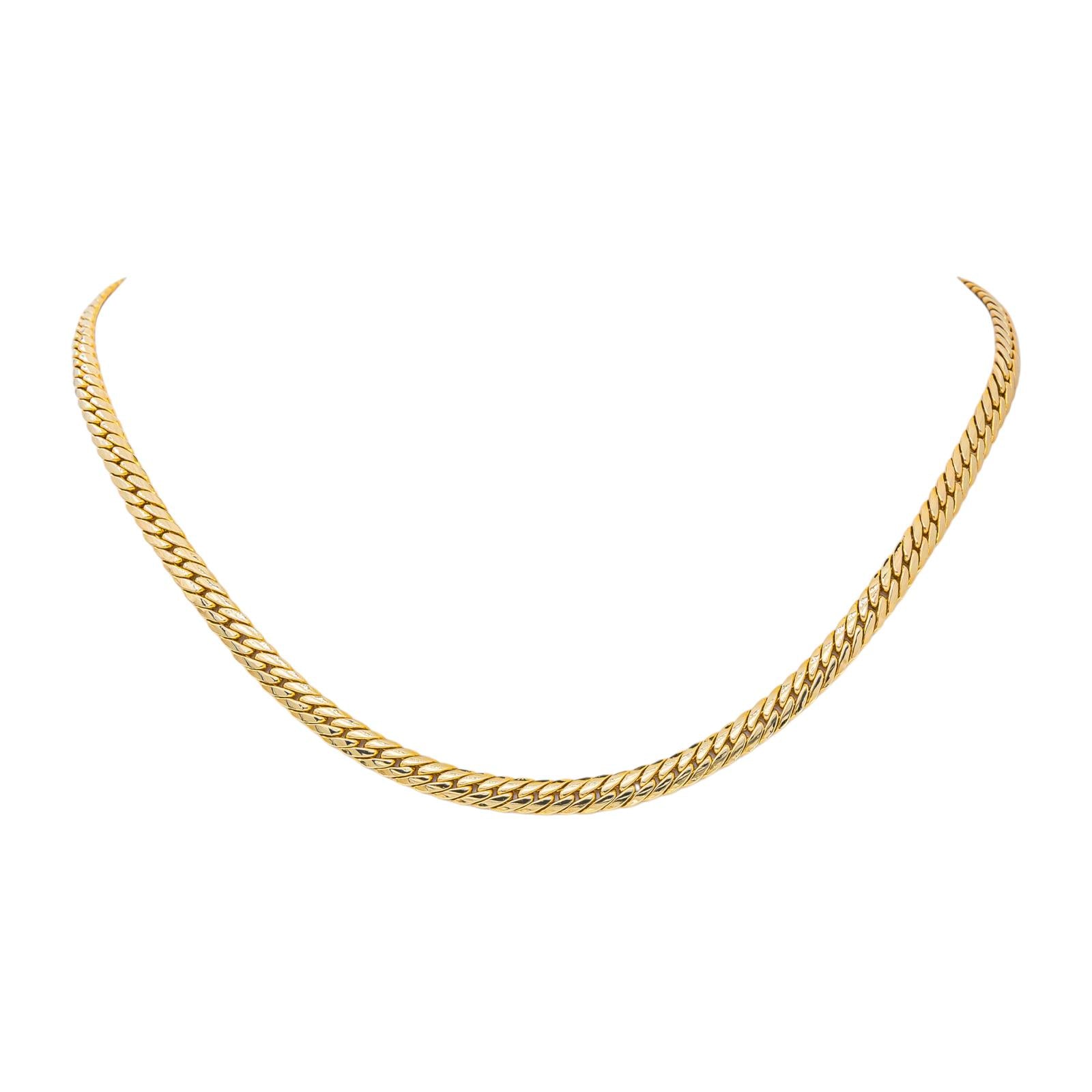 Collier Maille en or jaune