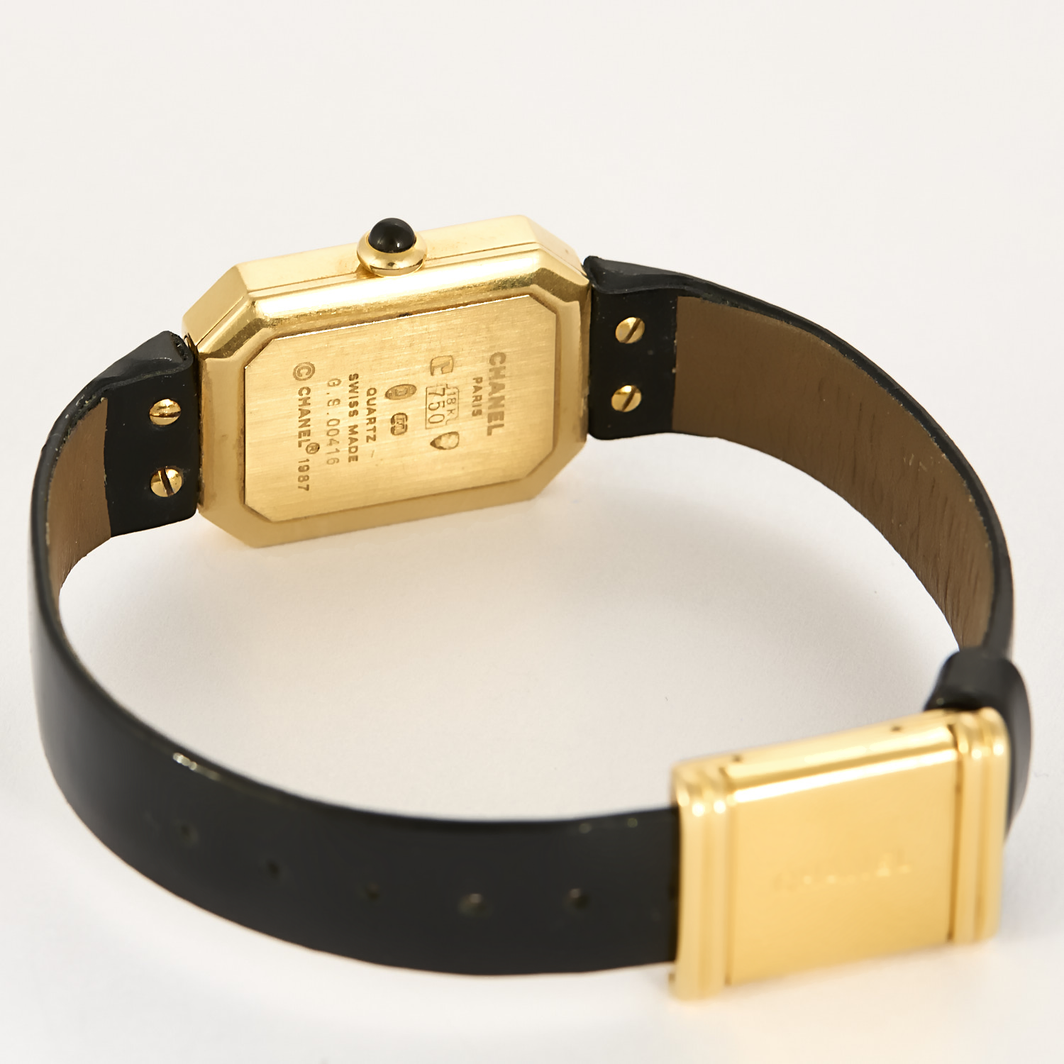 Montre Chanel Première en or jaune 18 carats