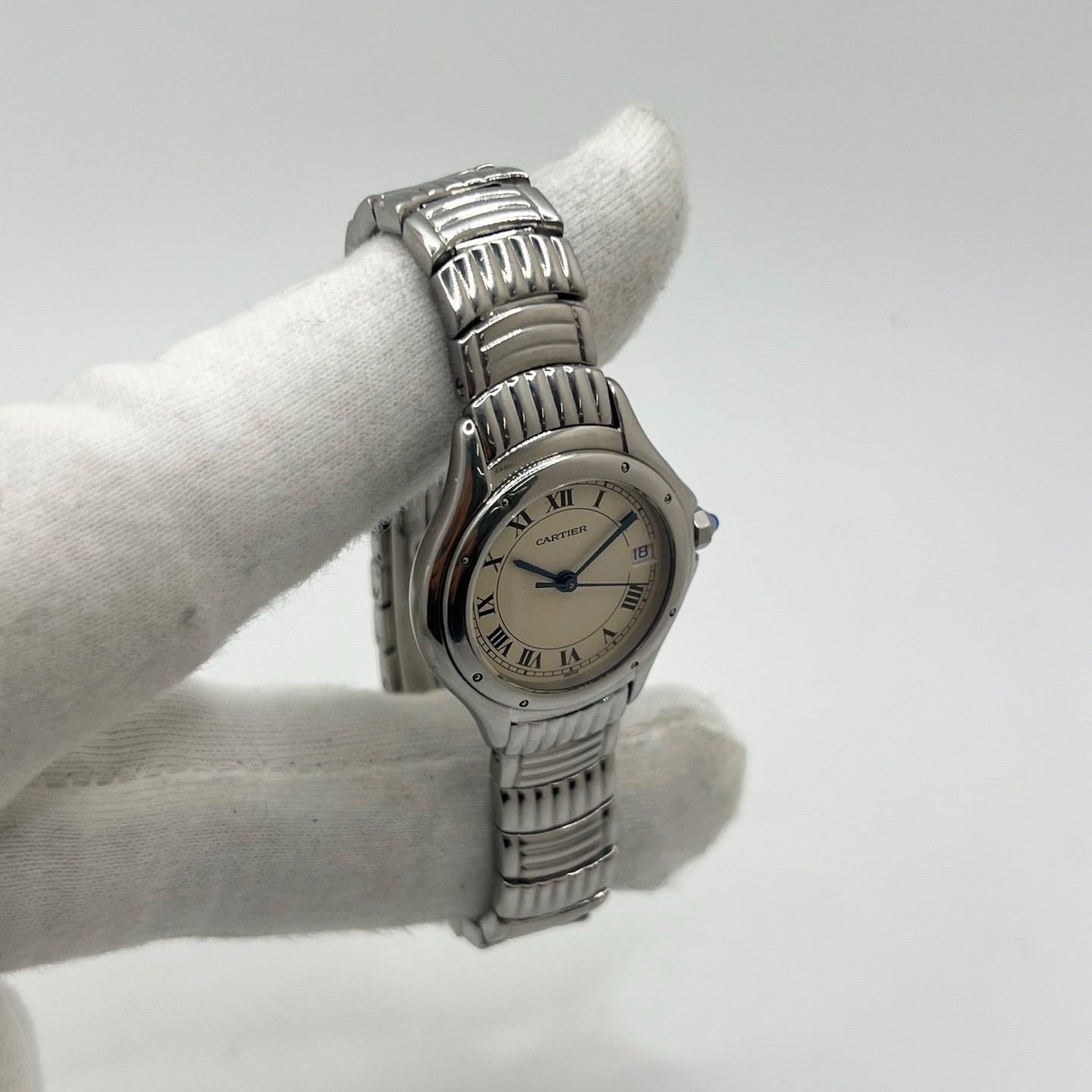 Montre CARTIER "Cougar" en acier