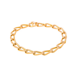 Bracelet Maille cheval Or rose