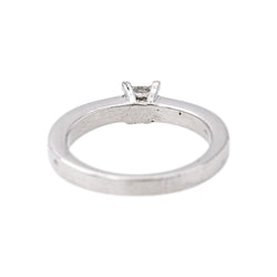Bague Solitaire  Or blanc Diamant