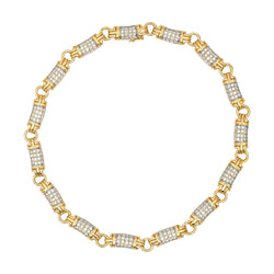 Bulgari Collier Parentesi Or jaune Diamant