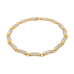 Bulgari Collier Parentesi Or jaune Diamant