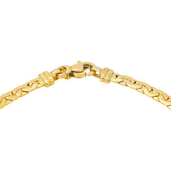 Bracelet Maille haricot Or jaune