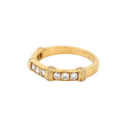 Bague CARTIER "Contessa" en or jaune et diamants