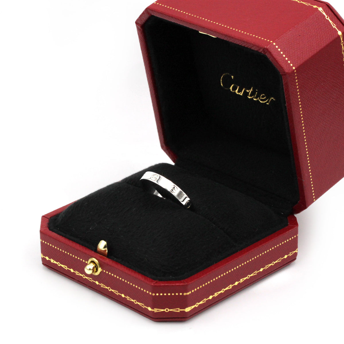 Bague Alliance CARTIER Love PM en or blanc
