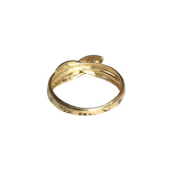 Bague en or jaune et rubis