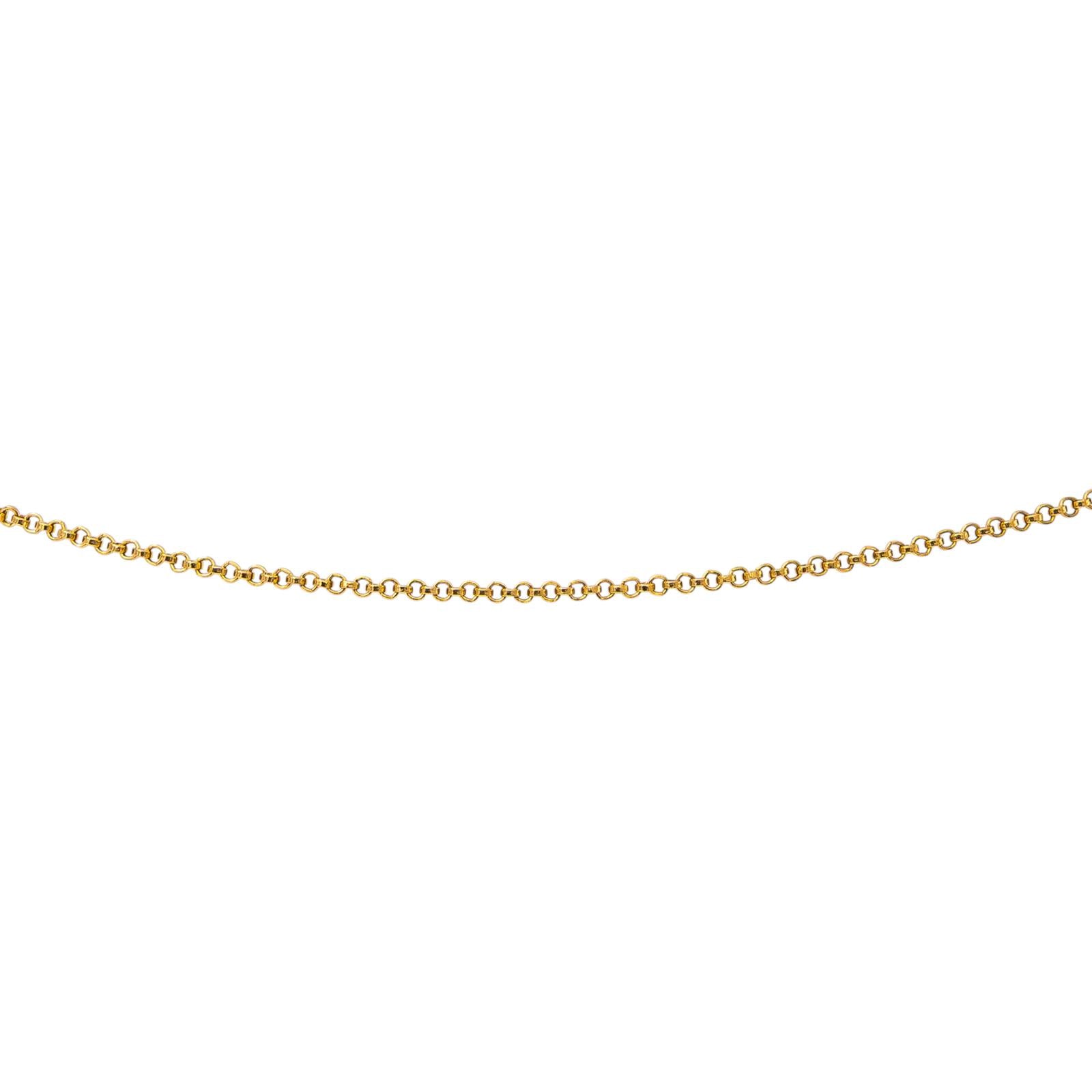 Collier maille Forçat Or jaune