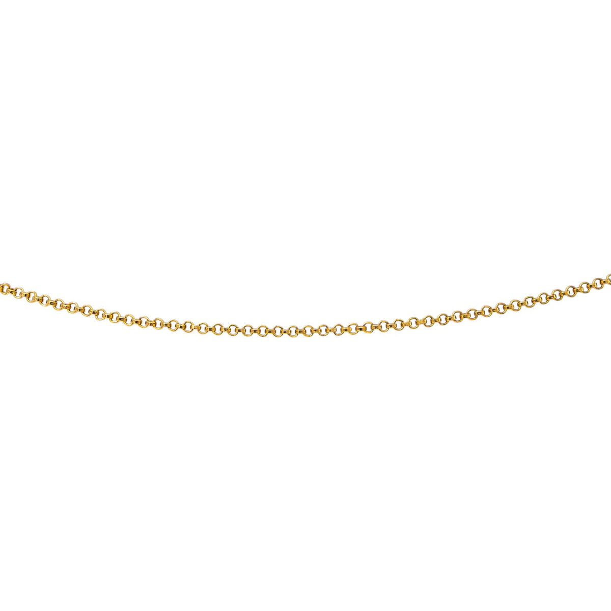 Collier maille Forçat Or jaune