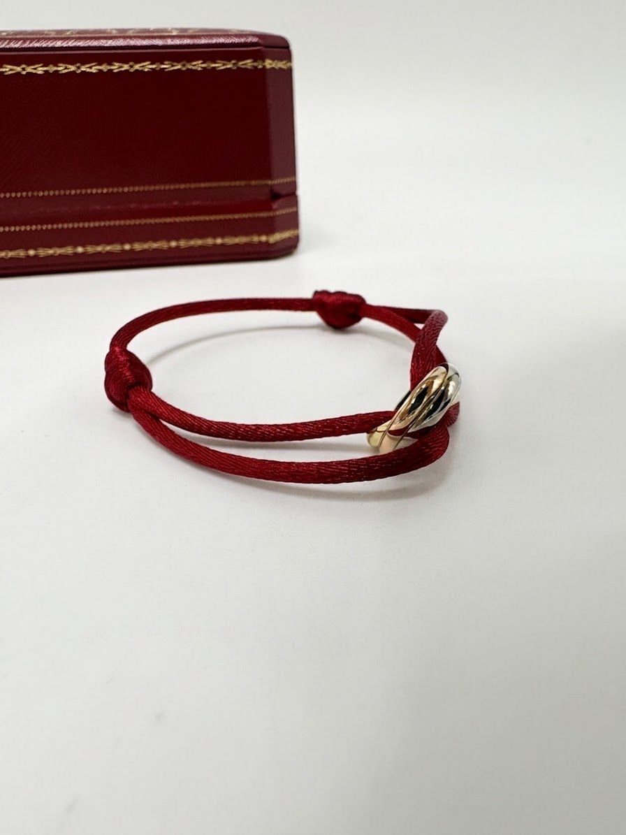 Bracelet CARTIER Trinity en or blanc, or jaune et or rose
