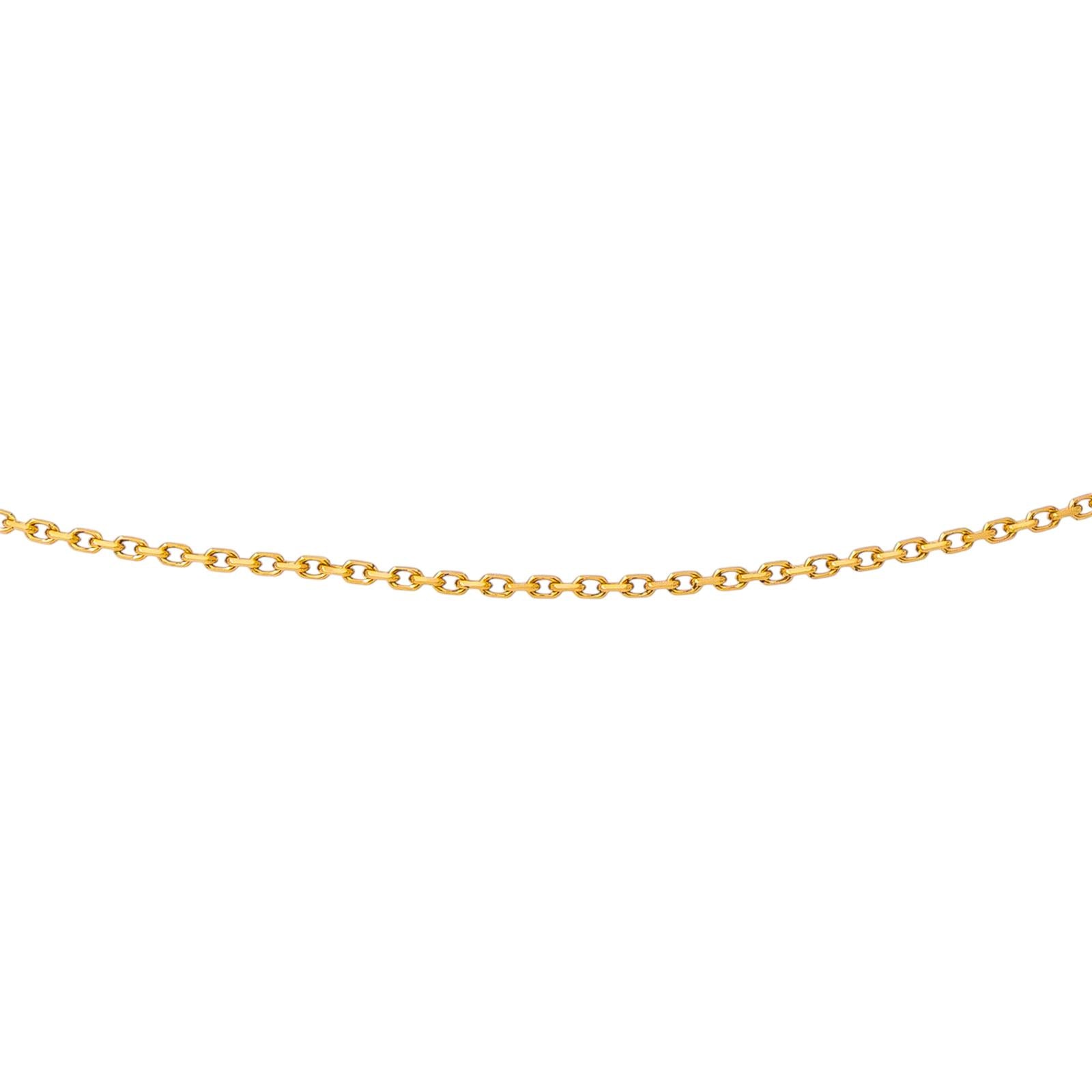 Collier Maille forçat Or jaune
