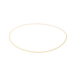 Collier Maille forçat Or jaune