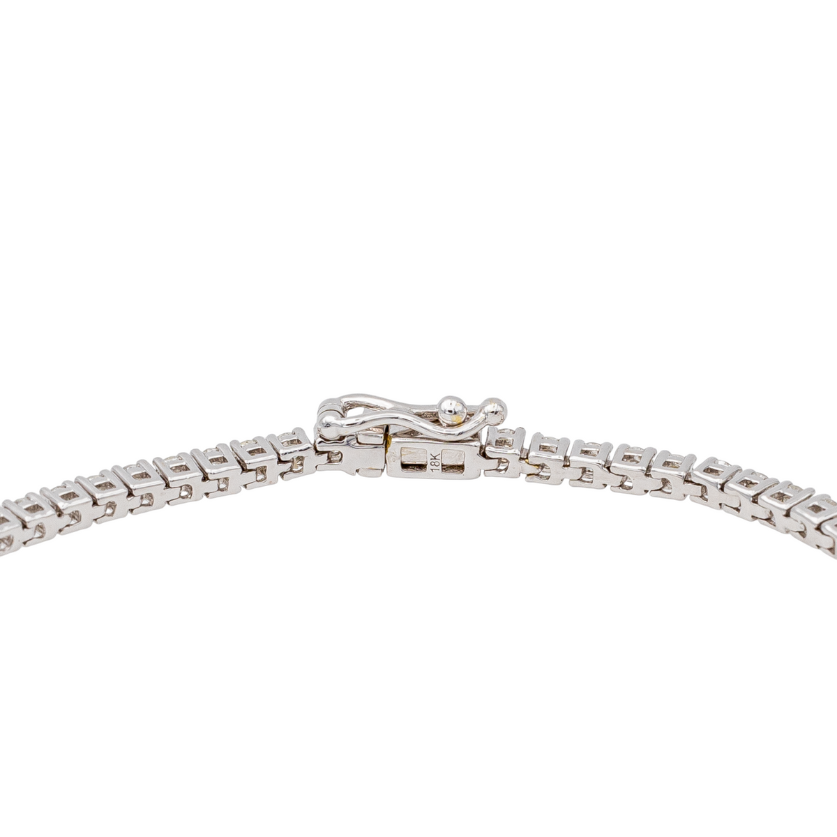 Bracelet Ligne Or blanc Diamant