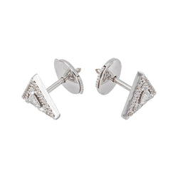 Messika Boucles d'oreilles Puces Théa Or blanc Diamant