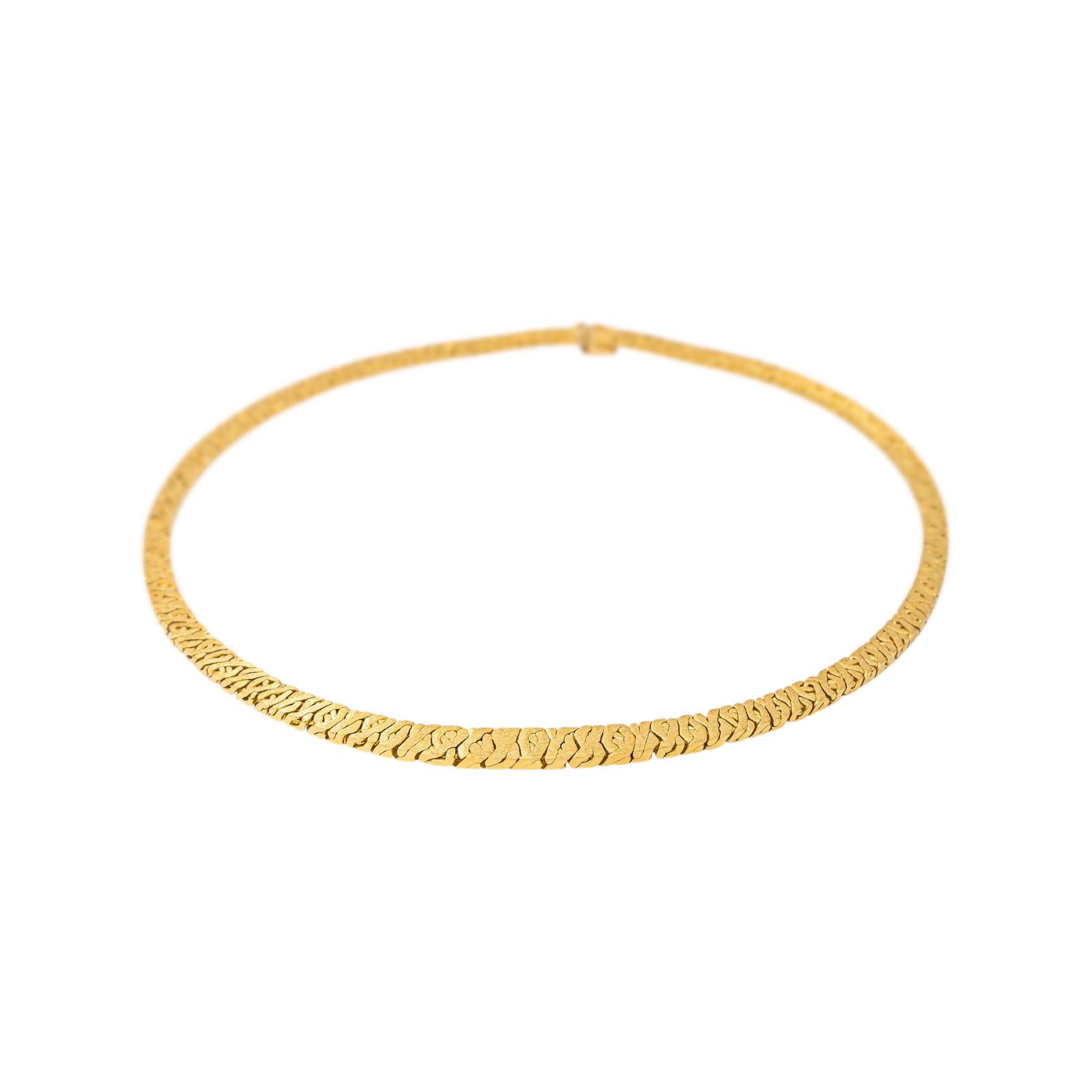 Collier Or jaune