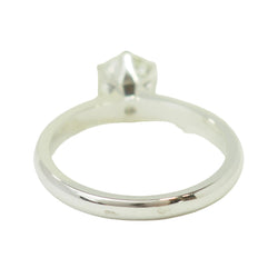 Bague Solitaire en or blanc et diamant
