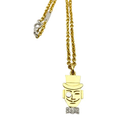 Collier Pendentif POMELLATO en or blanc, or jaune et diamants