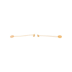 Boucles d'oreilles  Pendantes Or rose