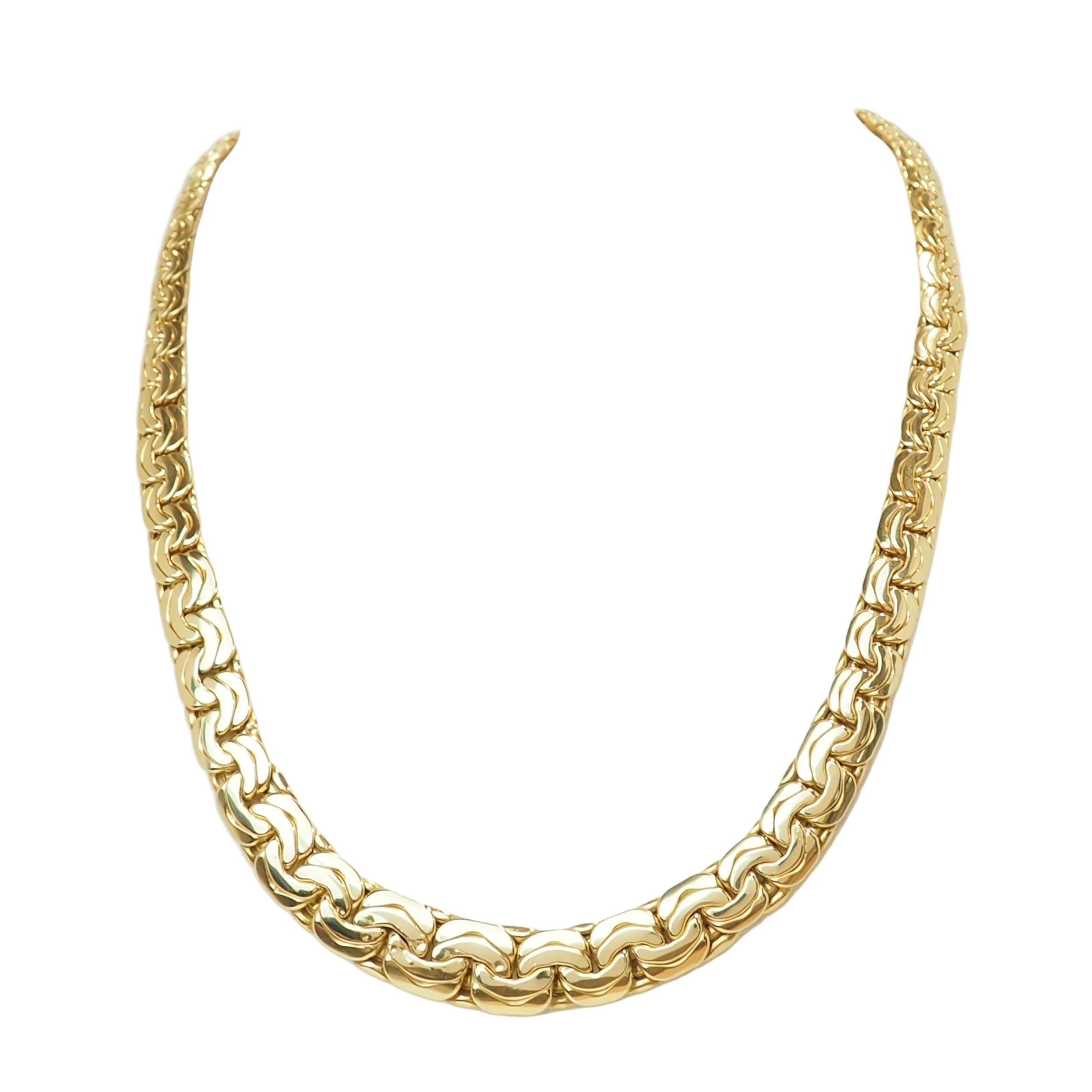 Collier Maille en or jaune