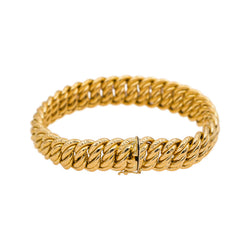 Bracelet Maille américaine Or jaune