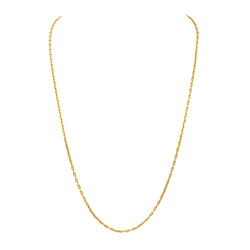 Collier Maille Forçat Or jaune