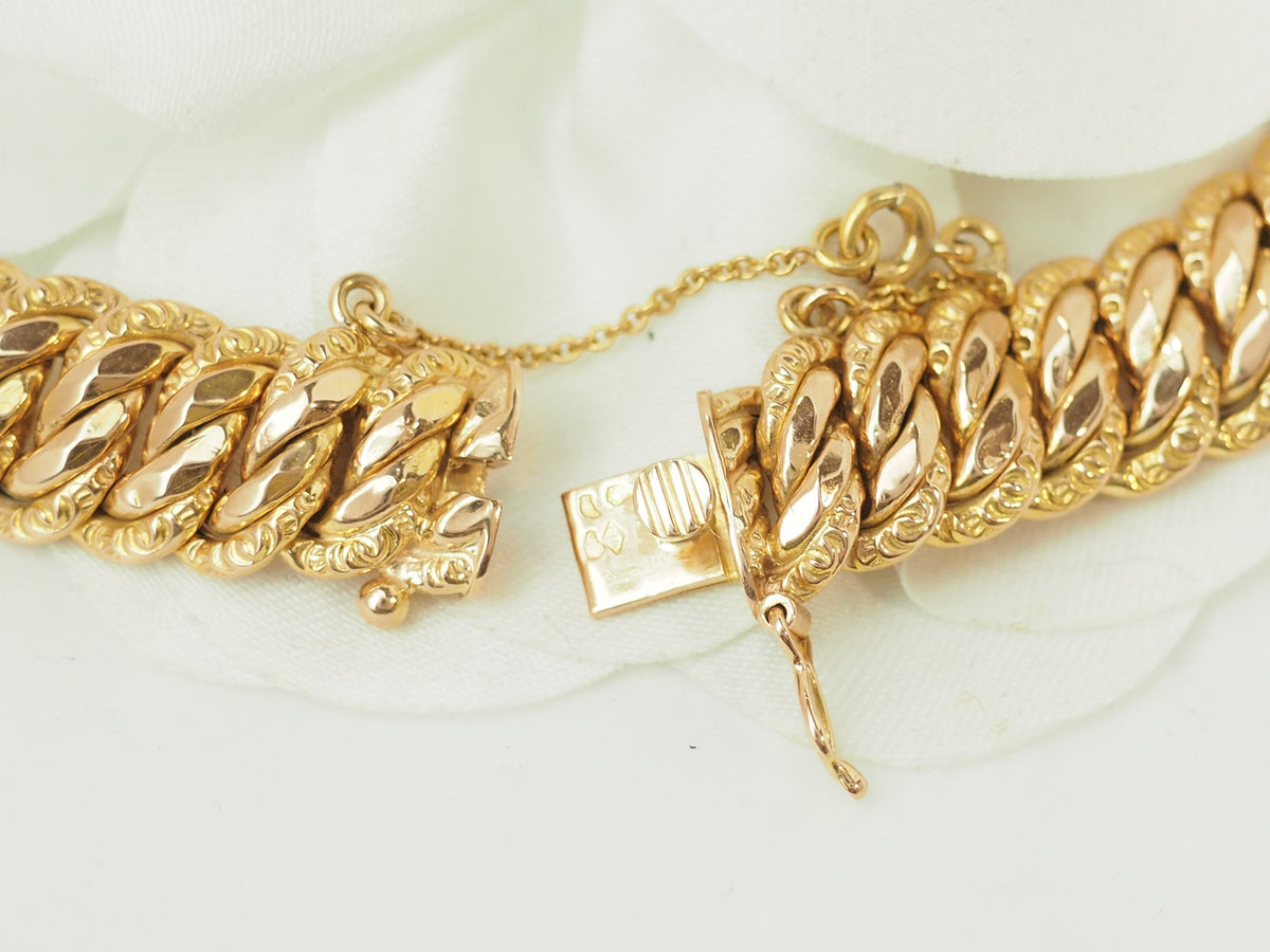 Collier Maille en or jaune