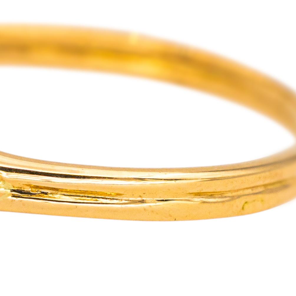 Bague Marguerite  Or jaune  Saphir