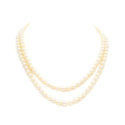 Collier Perles en or blanc et turquoise