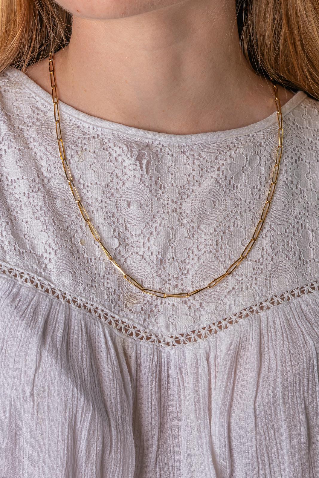 Collier Maille Cheval Or jaune