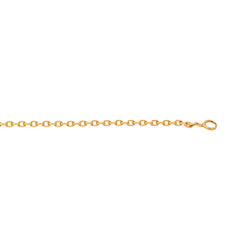Collier Maille forçat Or rose