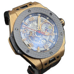 Montre HUBLOT "Big Bang Ferrari" en or rose et carbone