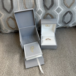 Bague DIOR "Bois de Rose" en or rose