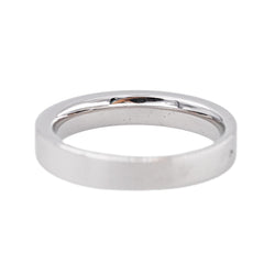 Bague Demi-alliance Or blanc Diamant