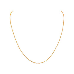 Collier Maille Forçat Or jaune