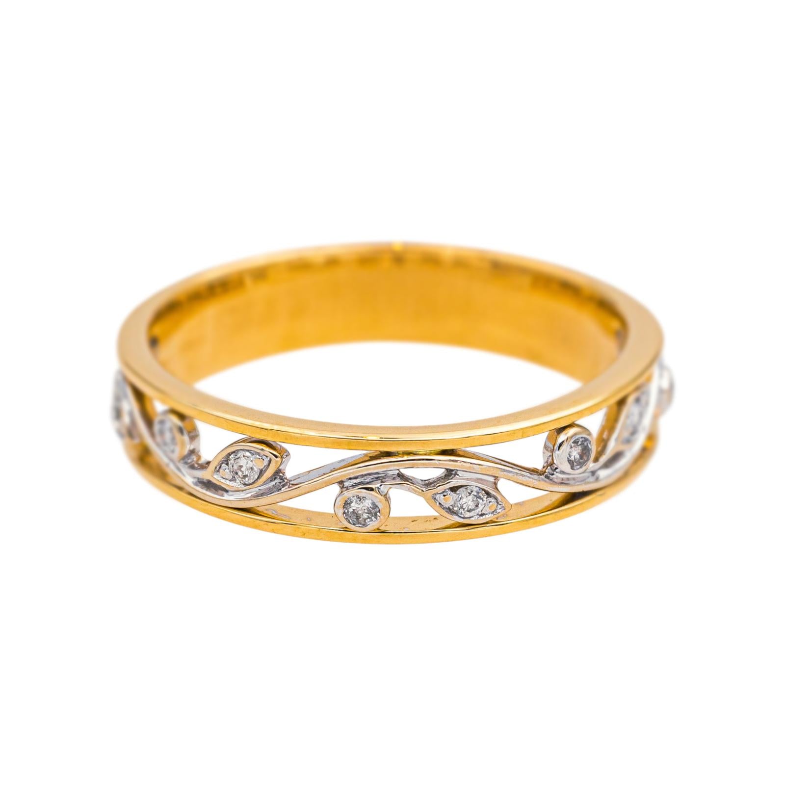 Bague Or jaune Diamant