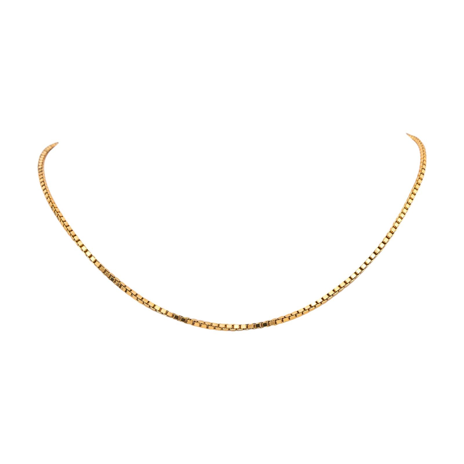 Collier Chaîne Or rose