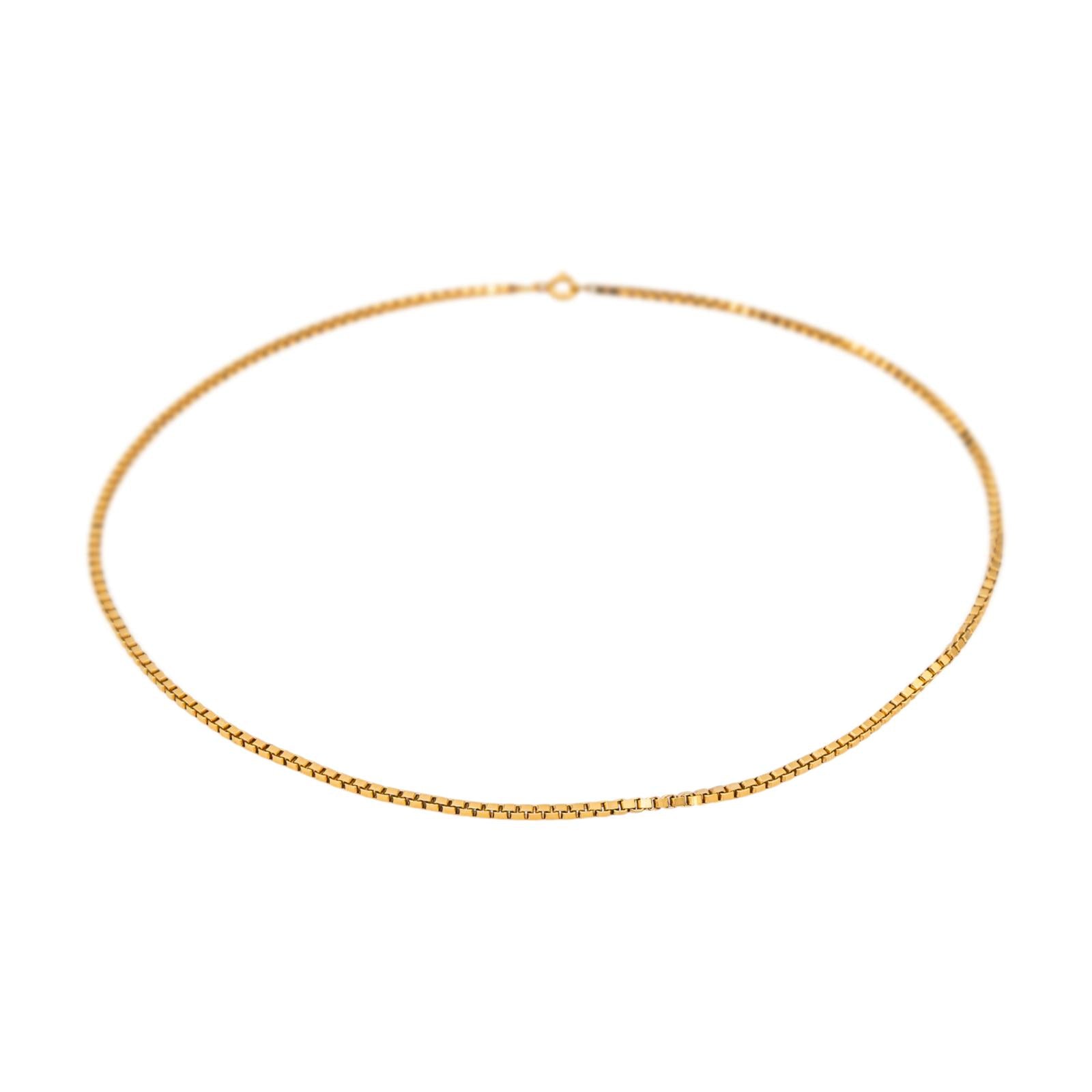 Collier Chaîne Or rose